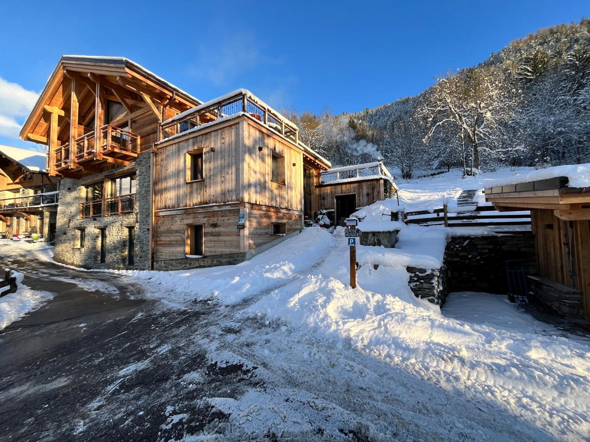 La Grange Des Eulets Otel Bourg-Saint-Maurice Dış mekan fotoğraf